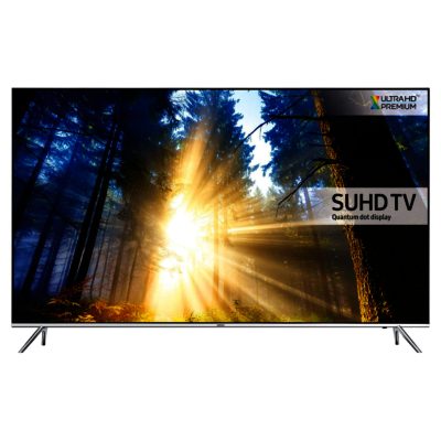 Samsung UE49KS7000 Silver - 49inch 4K Ultra HD TV with Quantum Dot Colour Freeview HD and Built in Wifi 4x HDMI and 3 USB Ports.